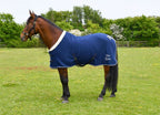 Personalised Horse/Pony Show Fleece Rug with Faux Fur Collar