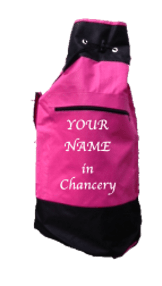 Personalised Kit Bag – Pink