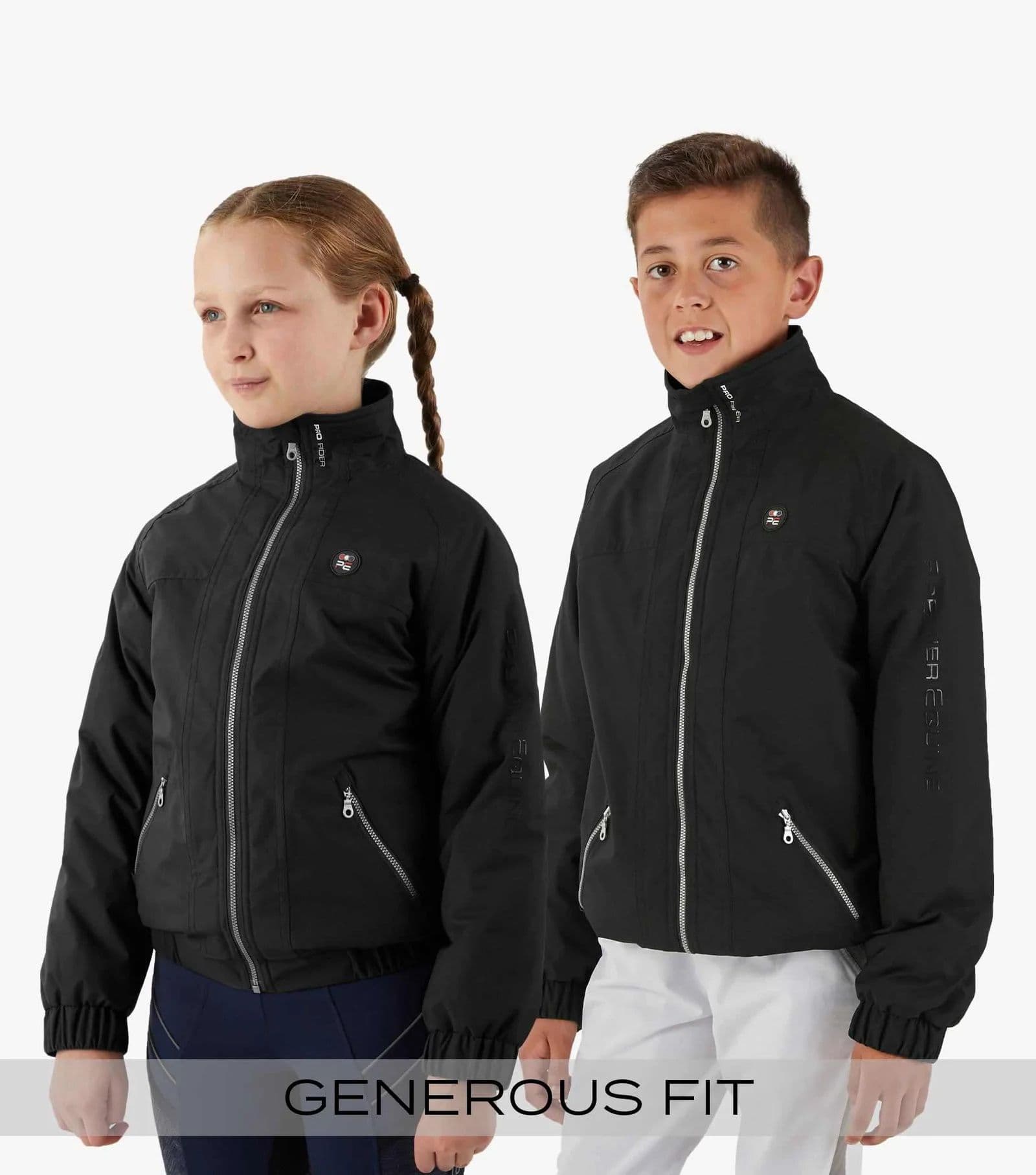 Personalised Premier Equine Junior Pro Rider Unisex Riding Jacket