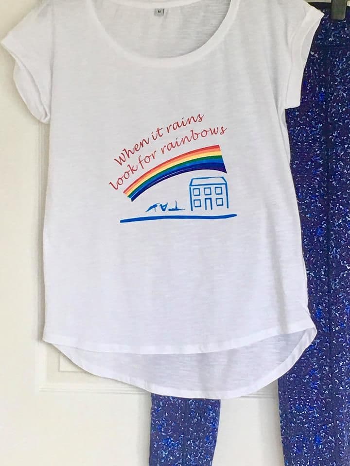 Pilates at blue house Women's long slub tee