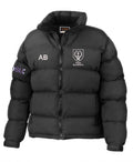 Plymouth University Black Puffer Jacket – RS181