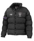 Plymouth University Black Puffer Jacket – RS181