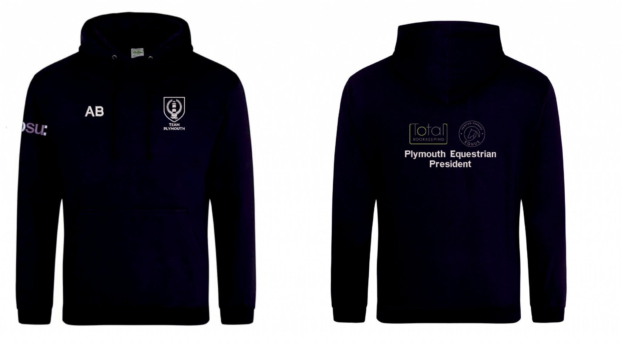 Plymouth University Navy Hoodie – JH001