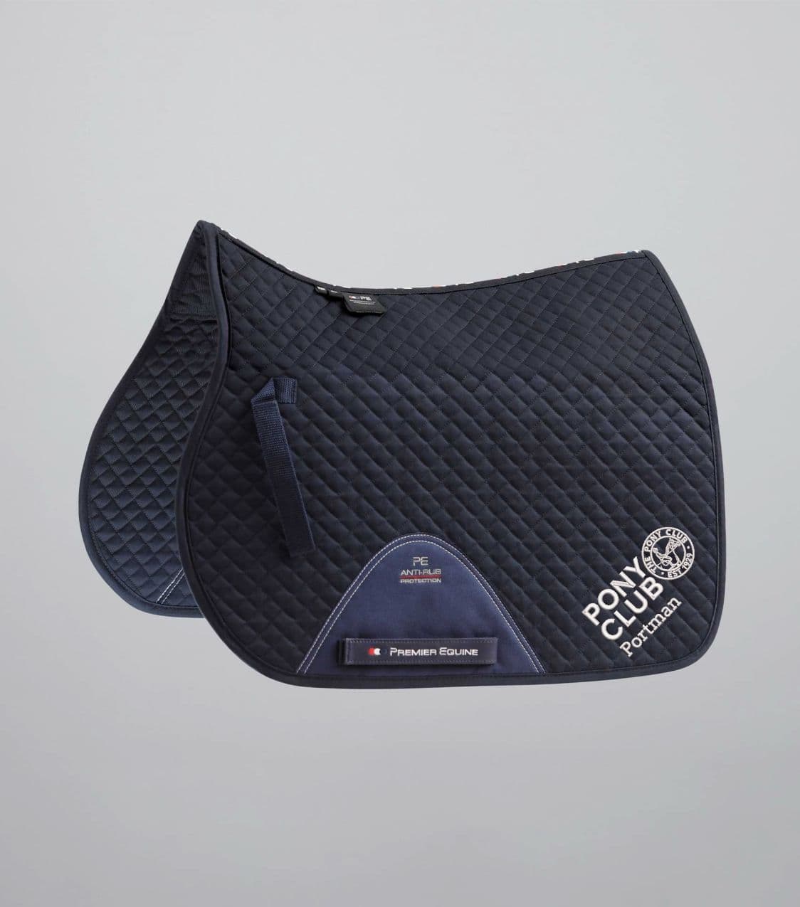 Portman PC PONY GP Premier Equine Navy Saddlecloth