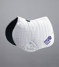 Portman Pony Club White Premier Equine Close Contact Saddlecloths