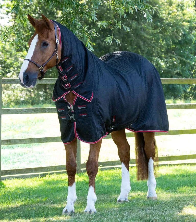 Premier Equine Combo Buster Waffle Cooler Rug – Embroidered with your name.