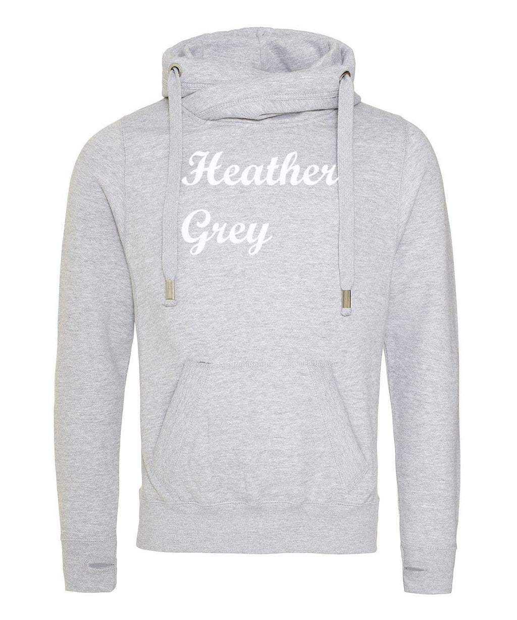 Premium 330g Cross Neck Hoodies with personalisation optional