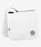Puckeridge PC embroidered white Le Mieux Dressage Saddlecloths