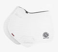 Puckeridge PC embroidered white Le Mieux Close Contact Saddlecloths