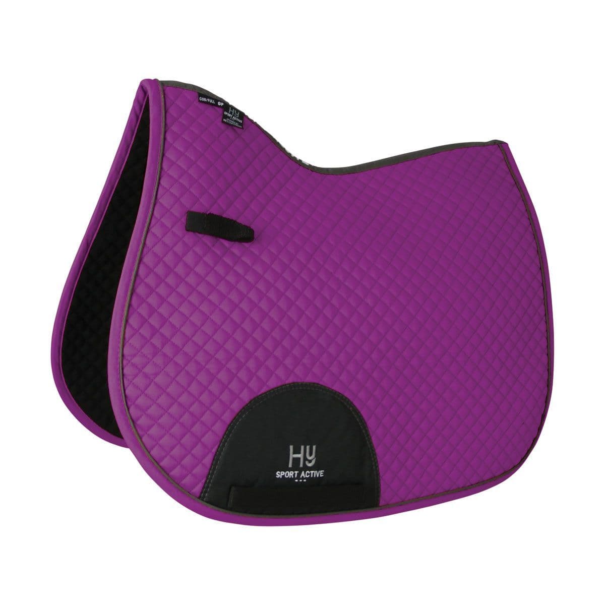 PURBECK DISTRICT RIDING CLUB Purple HY Saddlecloth