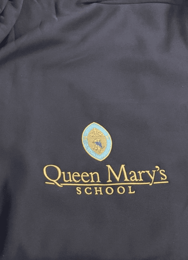Queen Mary's Navy Show Fleece With Faux Fur Collar