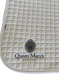 Queen Mary's school White Premier Equine Cotton GP/ Jump Saddle Pad