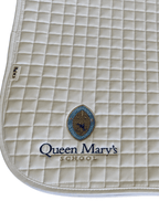 Queen Mary's school White Premier Equine Cotton GP/ Jump Saddle Pad
