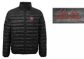 Ribble Valley Mounted Archers Black padded jacket TS30