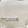 Ron Fields Dressage white saddlecloth