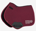 Ross-shire Burgundy Embroidered LeMieux Close Contact Saddle Pad