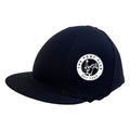 Ross-shire Navy Lycra Hat Silk with button