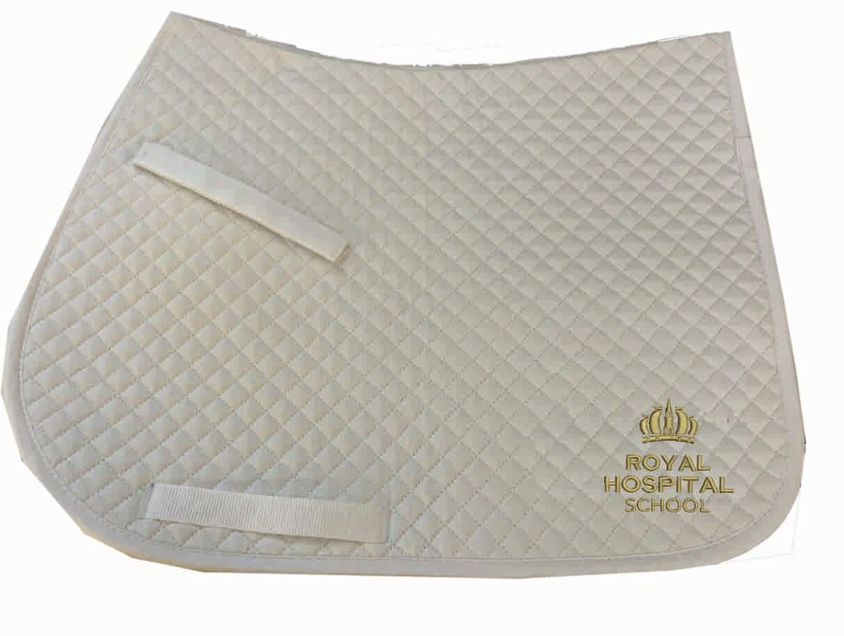 Royal Hospital School GP white saddlecloth