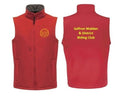 Saffron Walden RC Ladies Red Softshell Gilets