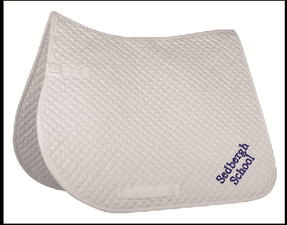 Sedbergh White GP Saddlecloths