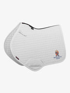 Shrewsbury School LeMieux white Close Contact Saddlecloths