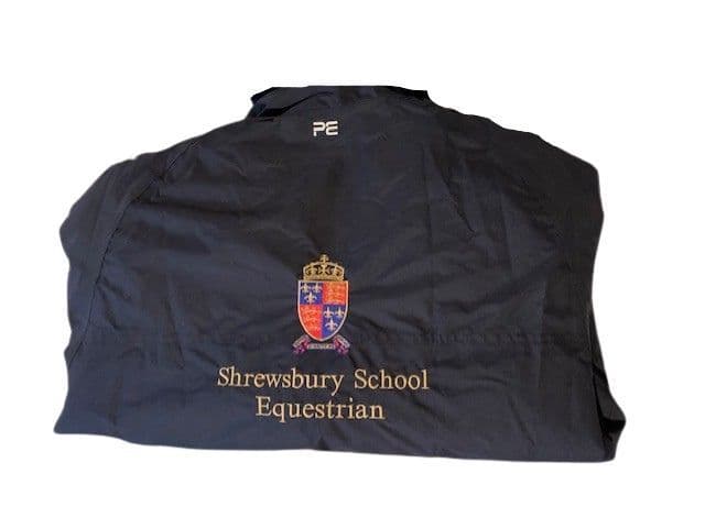 Shrewsbury School Navy Premier Equine Pro Rider Unisex Waterproof Riding Jacket,