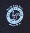 South Notts Pony Club Navy Saddlecloth For Rally's