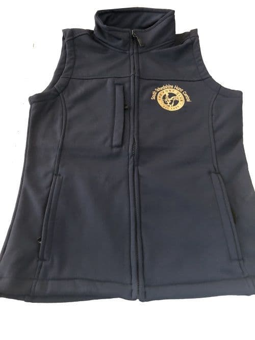 South Oxfordshire Hunt Central Ladies Navy Softshell Gilets