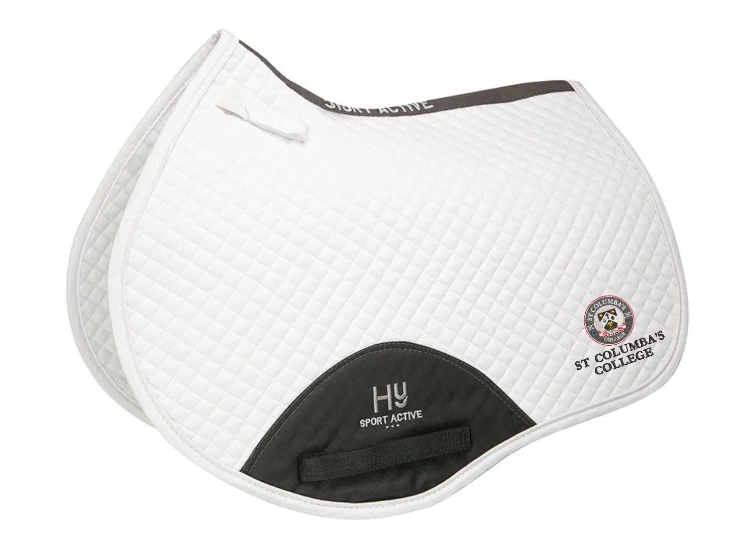 St Columbas College CC white saddlecloth
