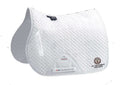 St Columbas College white Pony GP/Jump Size Premier Equine Cotton Saddle Pad