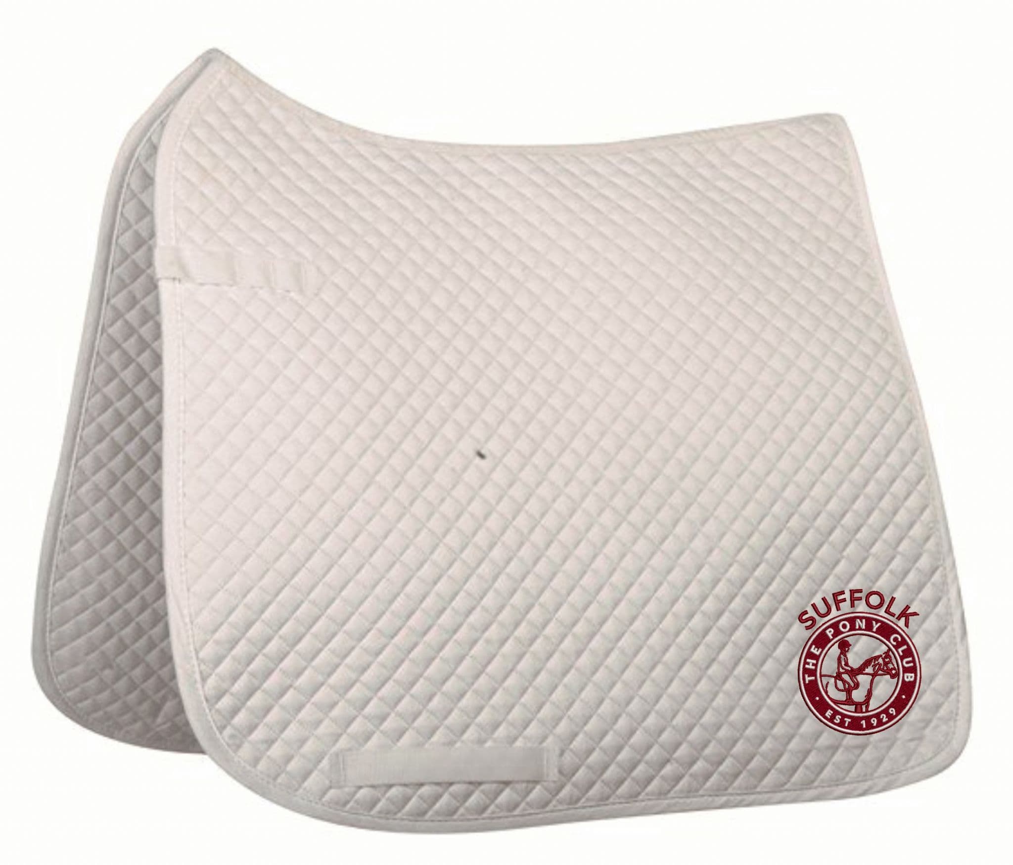 Suffolk PC White Dressage Saddlecloths