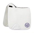 Tendring RC embroidered white Le Meiux Dressage Saddlecloths (1)