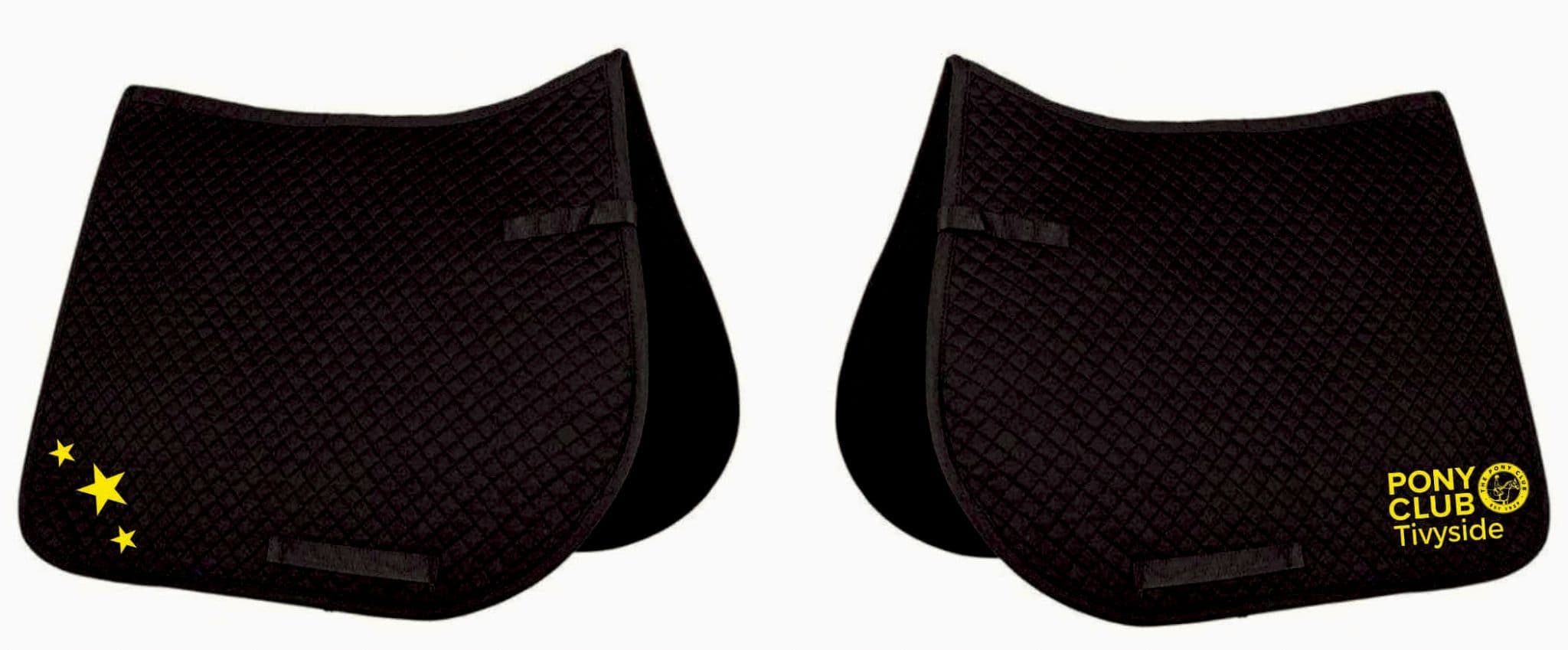 Tivyside Black General-Purpose Saddlecloths