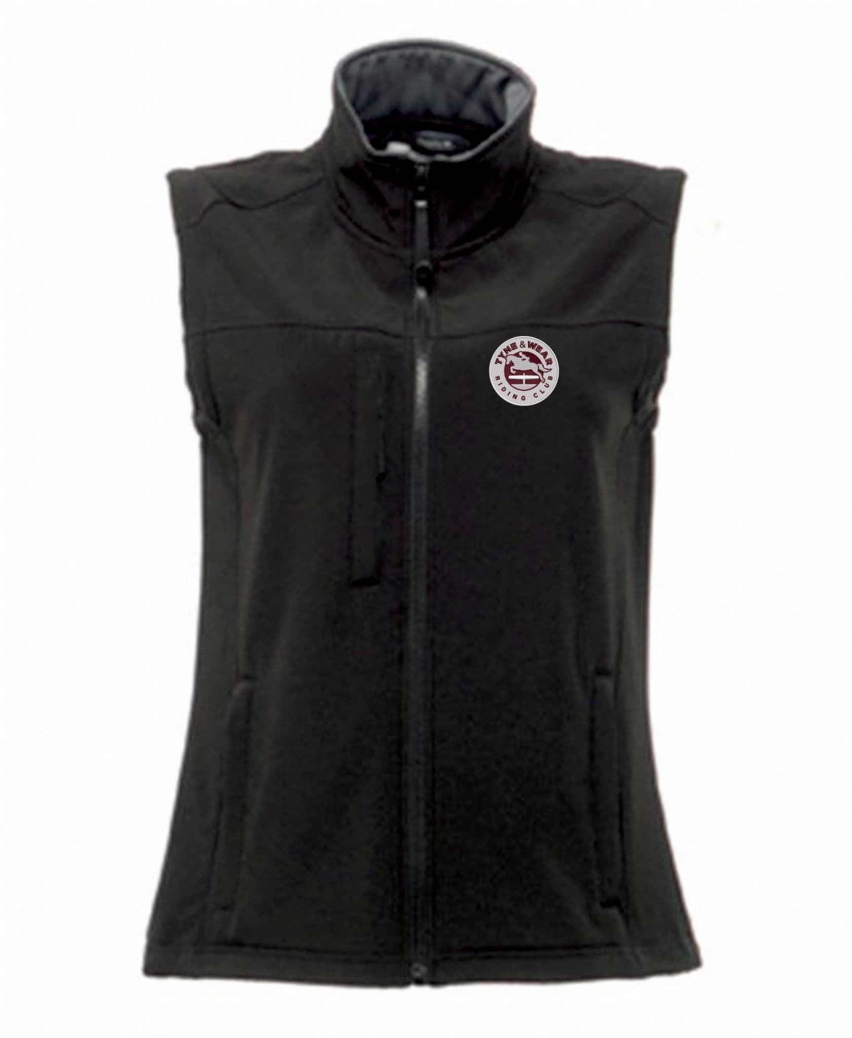Tyne & Wear RC Black Ladies Fit Softshell Gilets