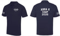 Unisex Area 6 PC Camp "Cool" Navy Polo Shirt – JC040