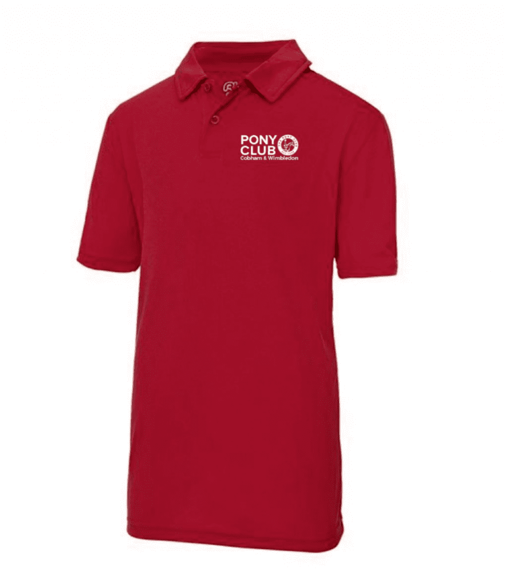 Unisex Cool Cobham & Wimbledon Pony Club "Cool" Camp Polo Shirts JC040