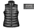 Unisex Fit FIFE Black Padded Gilet R193m