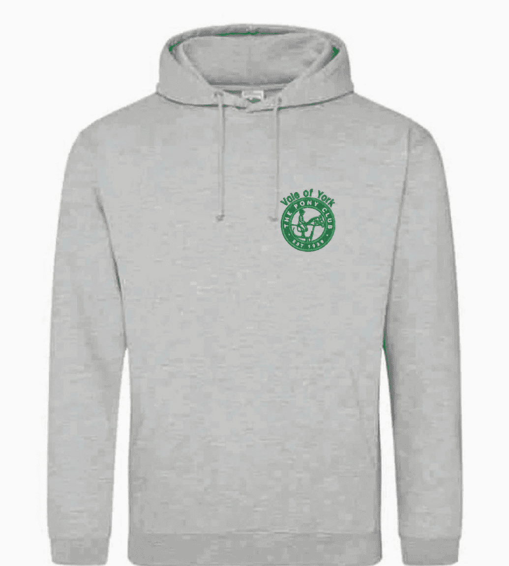 Vale of York Heather Grey Adults Hoody
