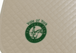 Vale of York White Premier Equine Dressage Saddlecloths