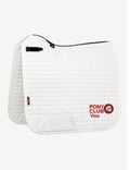 Vine Le Mieux embroidered white Dressage Saddlecloths