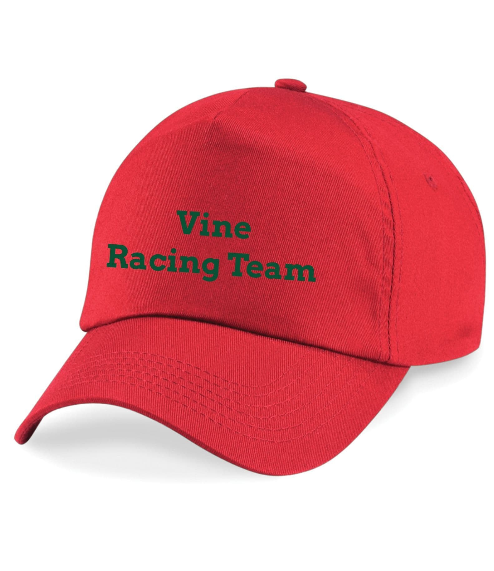 Vine Racing Team Red Junior Caps. BC010b
