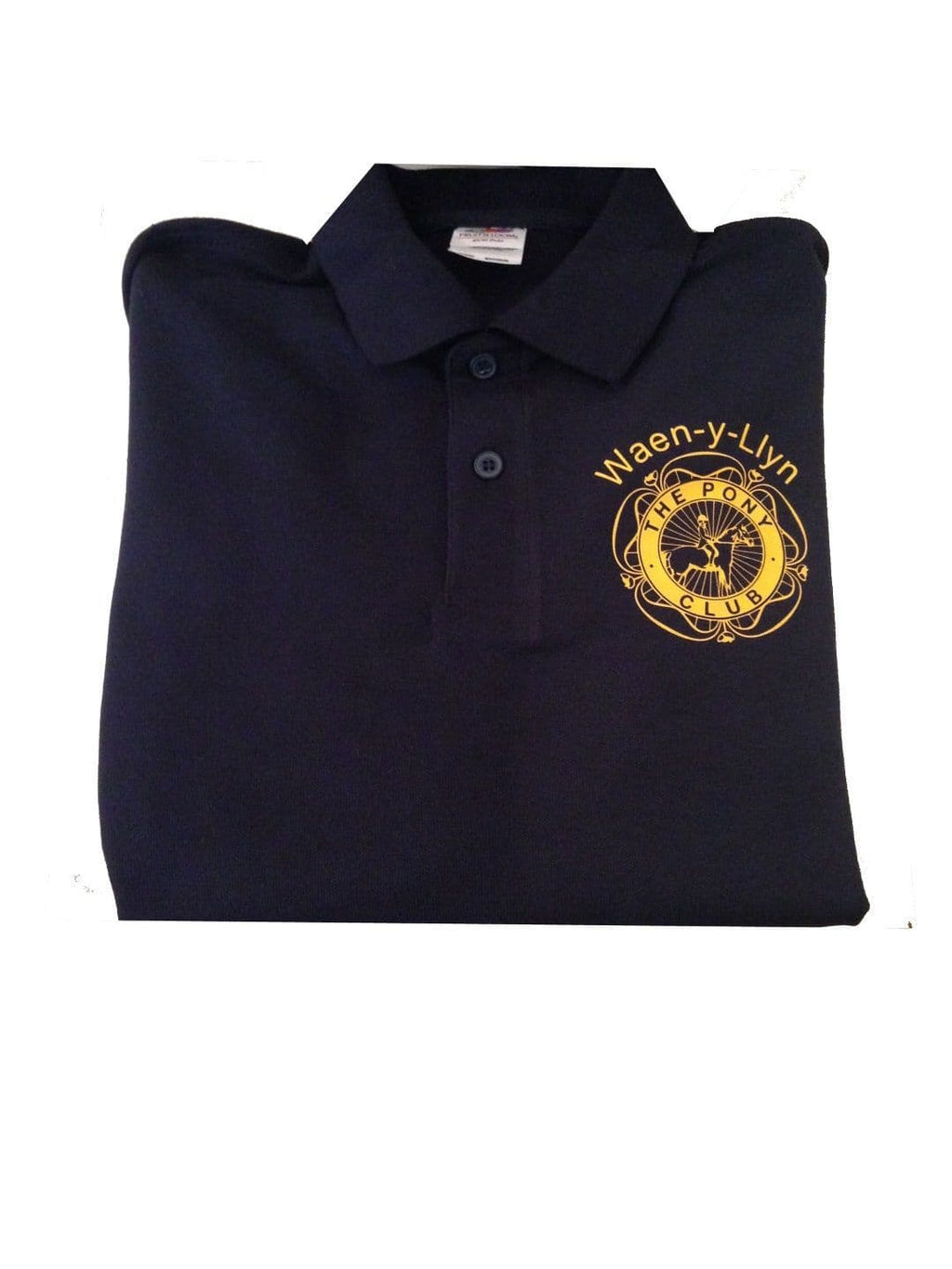 Waen-y-Llyn CHILD Long Sleeve Navy Polo