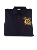 Waen-y-Llyn CHILD Long Sleeve Navy Polo