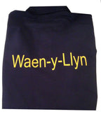 Waen-y-Llyn CHILD Long Sleeve Navy Polo