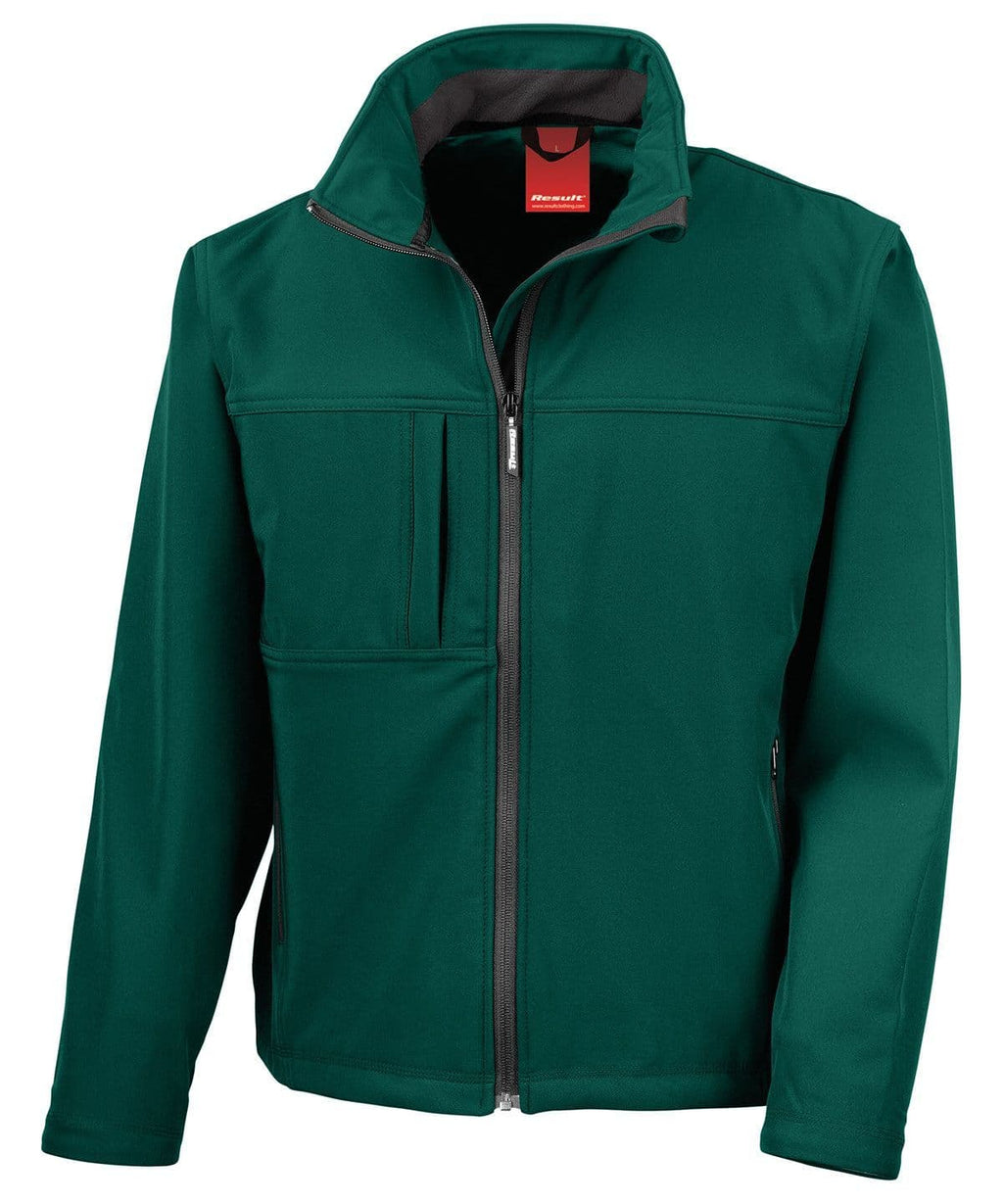 Waterstock Mens Bottle Green Softshell Jackets R121M