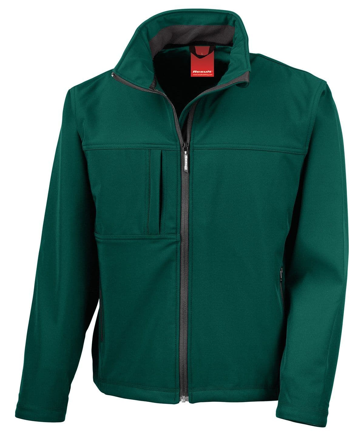 Waterstock Mens Bottle Green Softshell Jackets R121M