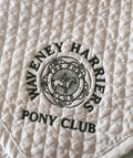 Waveney Harriers GP White Saddlecloths