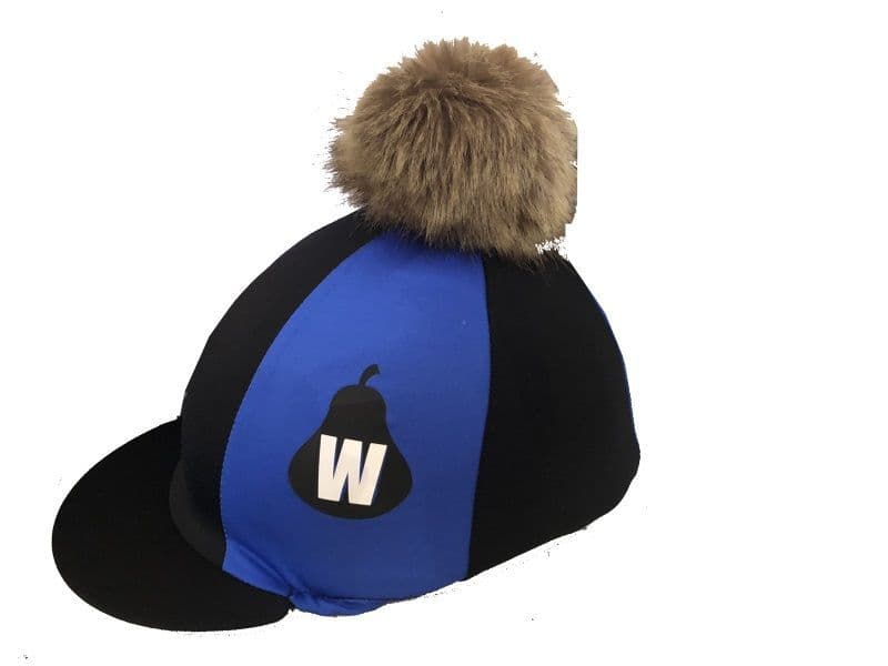 WDRC Royal/Black Lycra Hat Silk