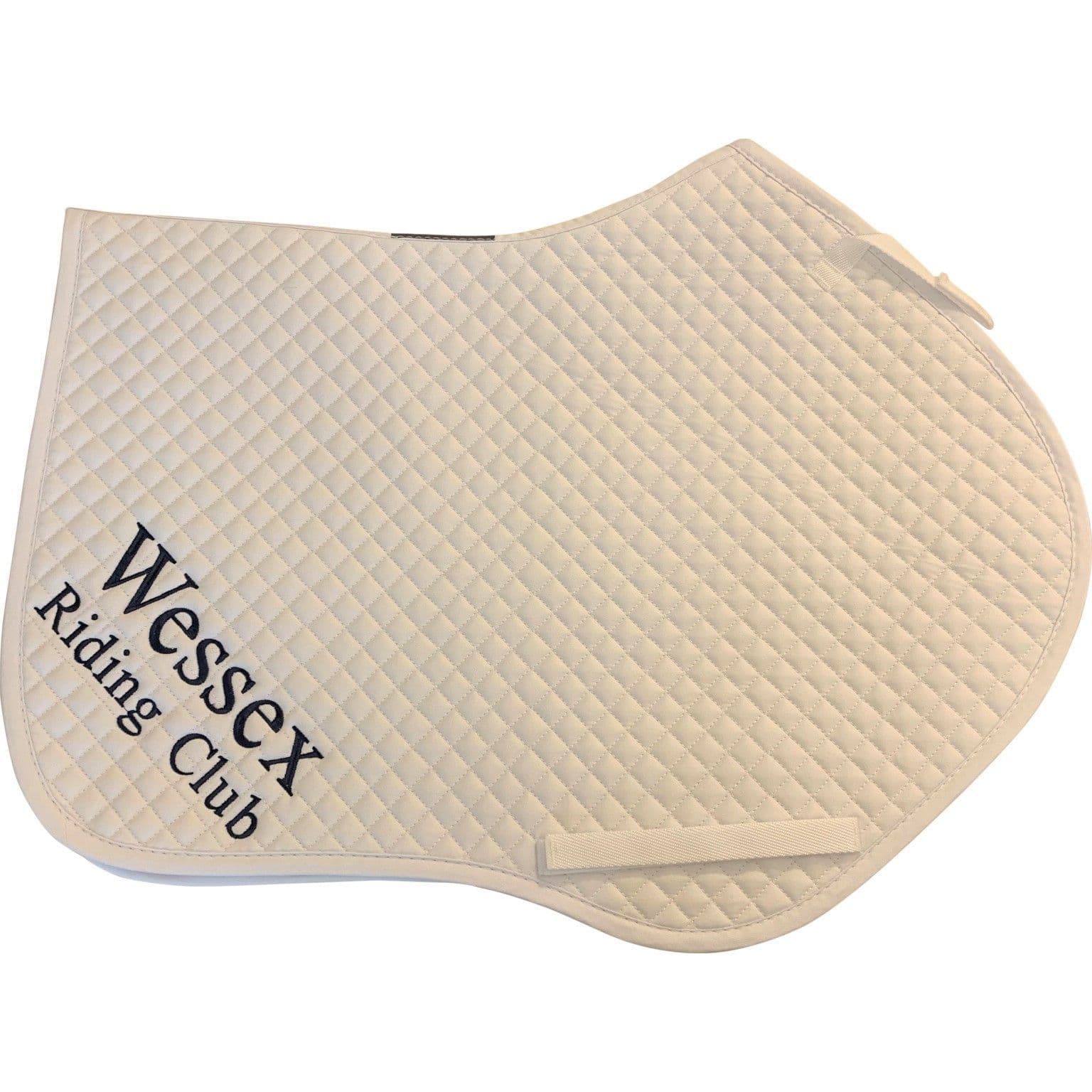 Wessex RC Premier Equine Close Contact White Saddlecloth