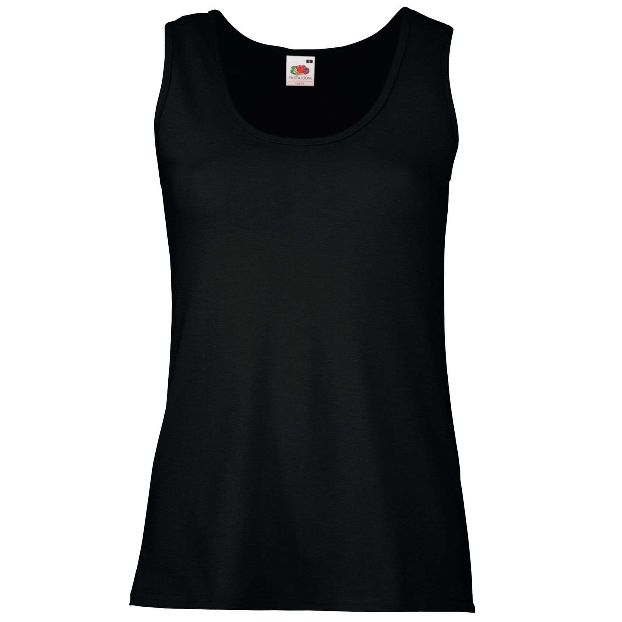 Wilmslow Black Ladies Fit Vest